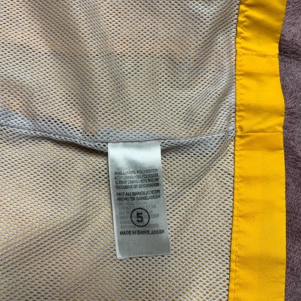 Nike Kids Yellow and Black Jacket